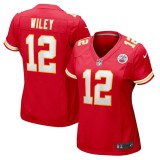 Women's Kansas City Chiefs Jared Wiley Red Game Jersey