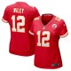 Women's Kansas City Chiefs Jared Wiley Red Game Jersey