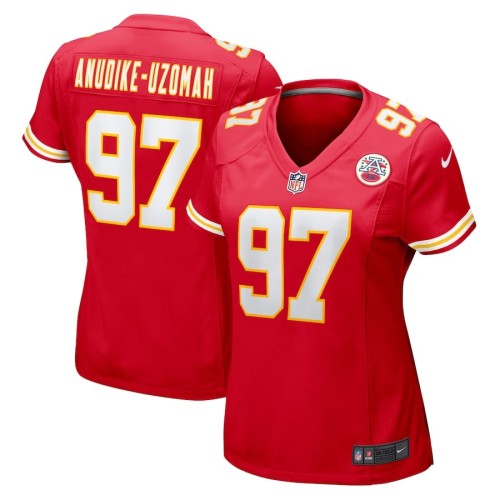 Women's Kansas City Chiefs Felix Anudike-Uzomah Red Player Jersey