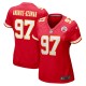 Women's Kansas City Chiefs Felix Anudike-Uzomah Red Player Jersey