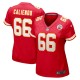 Women's Kansas City Chiefs Mike Caliendo Red Game Player Jersey