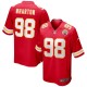 Men's Kansas City Chiefs Tershawn Wharton Red Game Jersey