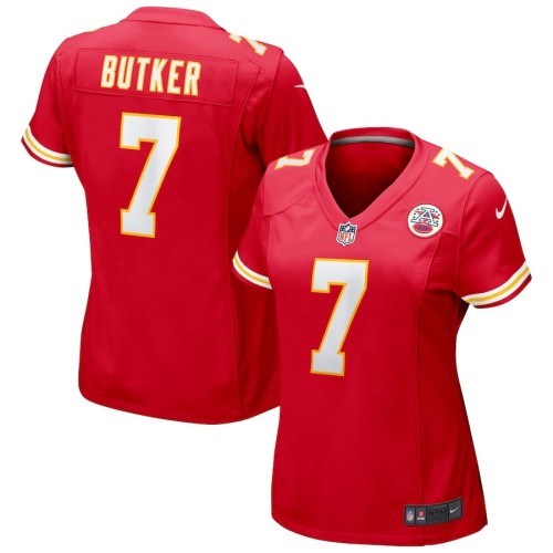 Women's Kansas City Chiefs Harrison Butker Red Game Jersey