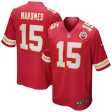 Men's Kansas City Chiefs Patrick Mahomes Red Game Jersey