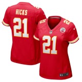 Women's Kansas City Chiefs Jaden Hicks Red Game Jersey