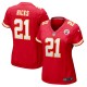 Women's Kansas City Chiefs Jaden Hicks Red Game Jersey