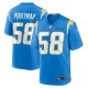 Men's Los Angeles Chargers Denzel Perryman Powder Blue Game Jersey