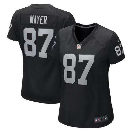 Women's Las Vegas Raiders Michael Mayer Black Game Jersey