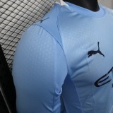 Player Version Manchester City 25/26 Home Long Sleeve Authentic Jersey