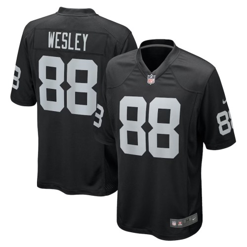 Men's Las Vegas Raiders Antoine Wesley Black Team Game Jersey