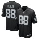 Men's Las Vegas Raiders Antoine Wesley Black Team Game Jersey