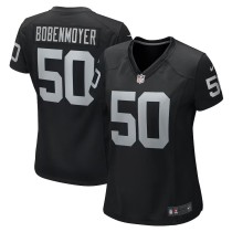Women's Las Vegas Raiders Jacob Bobenmoyer Black Game Player Jersey