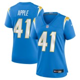 Women's Los Angeles Chargers Eli Apple Powder Blue Game Jersey