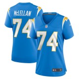 Women's Los Angeles Chargers Tyler McLellan Powder Blue Game Jersey