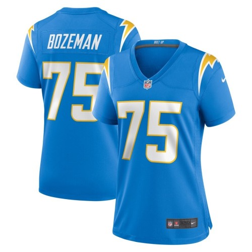 Women's Los Angeles Chargers Bradley Bozeman Powder Blue Game Jersey
