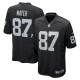 Men's Las Vegas Raiders Michael Mayer Black Game Jersey