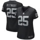 Women's Las Vegas Raiders Fred Biletnikoff Black Game Retired Player Jersey