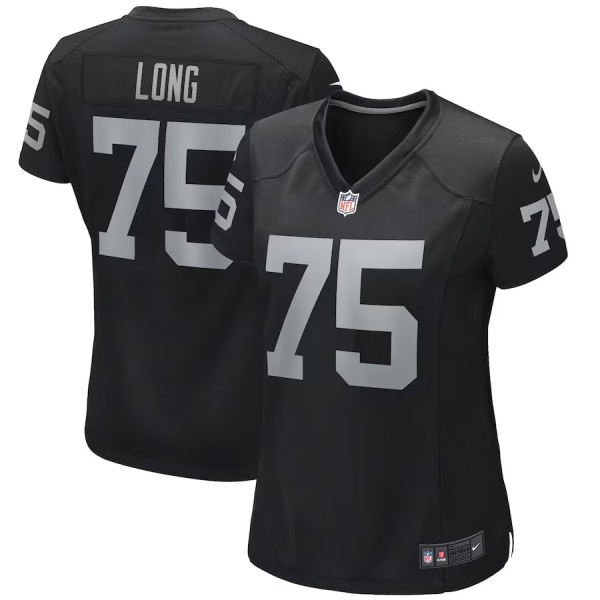 Women's Las Vegas Raiders Howie Long Black Game Retired Player Jersey