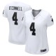 Women's Las Vegas Raiders Aidan O'Connell White Game Jersey