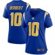 Women's Los Angeles Chargers Justin Herbert Royal Game Jersey