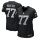 Women's Las Vegas Raiders Thayer Munford Jr. Black Team Game Jersey