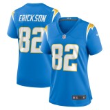 Women's Los Angeles Chargers Alex Erickson Powder Blue Team Game Jersey