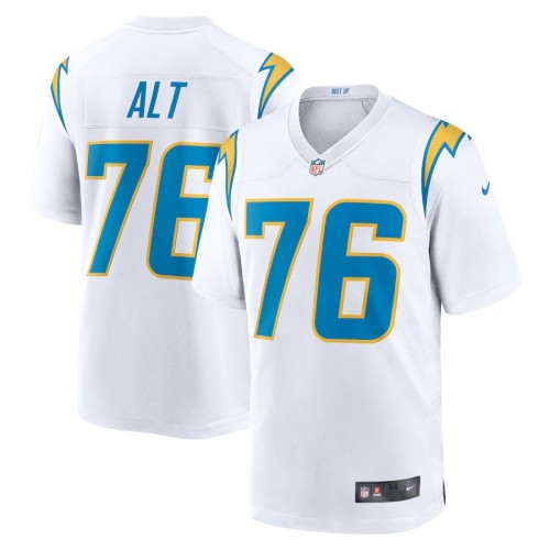 Men's Los Angeles Chargers Joe Alt White Player Game Jersey
