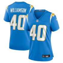 Women's Los Angeles Chargers Kendall Williamson Powder Blue Game Jersey