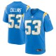 Men's Los Angeles Chargers Chris Collins Powder Blue Team Game Jersey