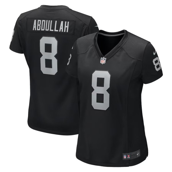 Women's Las Vegas Raiders Ameer Abdullah Black Game Jersey