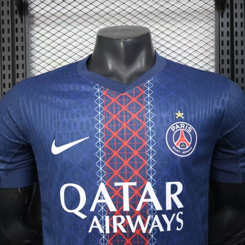 Player Version PSG 25/26 UCL Winners Home Authentic Jersey