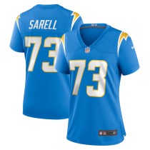 Women's Los Angeles Chargers Foster Sarell Powder Blue Game Player Jersey