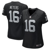 Women's Las Vegas Raiders Jakobi Meyers Black Game Player Jersey