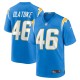 Men's Los Angeles Chargers Praise Olatoke Powder Blue Team Game Jersey
