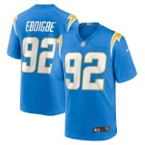 Men's Los Angeles Chargers Justin Eboigbe Powder Blue Team Game Jersey