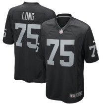 Men's Las Vegas Raiders Howie Long Black Game Retired Player Jersey