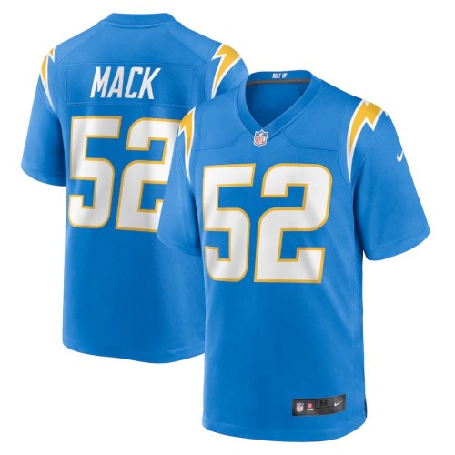 Men's Los Angeles Chargers Khalil Mack Powder Blue Game Jersey