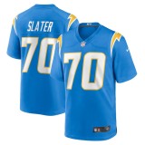 Men's Los Angeles Chargers Rashawn Slater Powder Blue Game Jersey