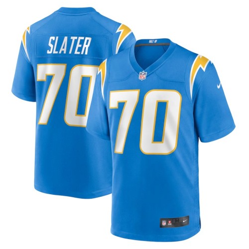 Men's Los Angeles Chargers Rashawn Slater Powder Blue Game Jersey