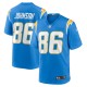 Men's Los Angeles Chargers Cornelius Johnson Powder Blue Team Game Jersey