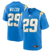 Men's Los Angeles Chargers Chris Wilcox Powder Blue Team Game Jersey