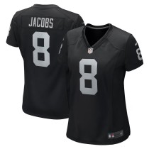 Women's Las Vegas Raiders Josh Jacobs Black Game Player Jersey