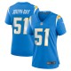 Women's Los Angeles Chargers Sebastian Joseph-Day Powder Blue Game Player Jersey