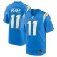 Men's Los Angeles Chargers Luis Perez Powder Blue Team Game Jersey