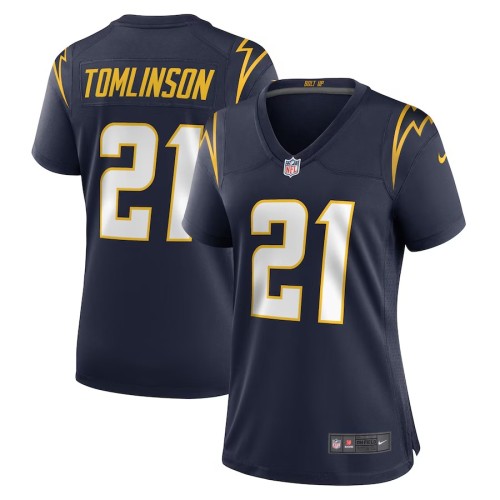 Women's Los Angeles Chargers LaDainian Tomlinson Navy Retired Player Jersey