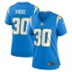 Women's Los Angeles Chargers Kimani Vidal Powder Blue Game Jersey