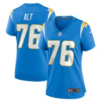 Women's Los Angeles Chargers Joe Alt Powder Blue Game Jersey