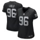 Women's Las Vegas Raiders Jonah Laulu Black Game Jersey