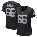 Women's Las Vegas Raiders Dylan Parham Black Game Player Jersey