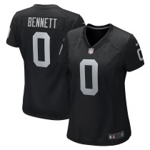 Women's Las Vegas Raiders Jakorian Bennett Black Team Game Jersey
